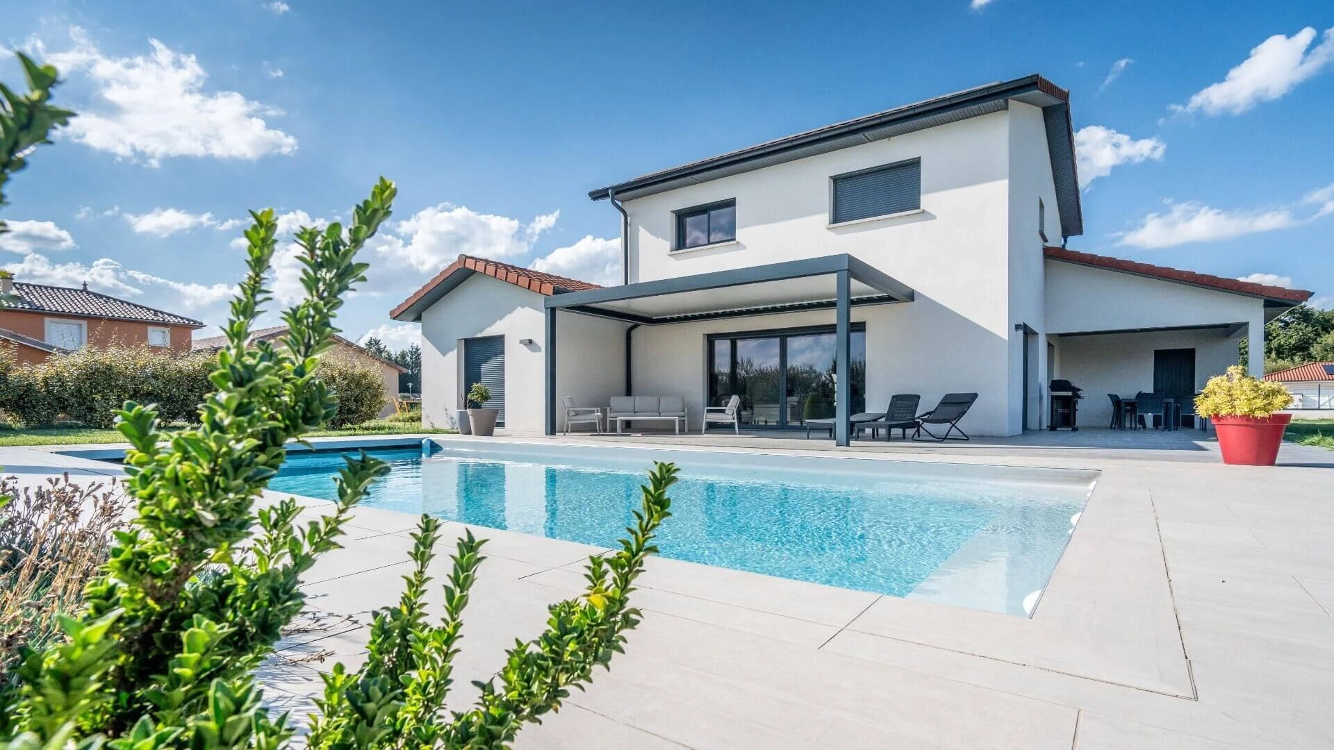 Vidéo de notre réalisation pergola au coeur de l'Ain